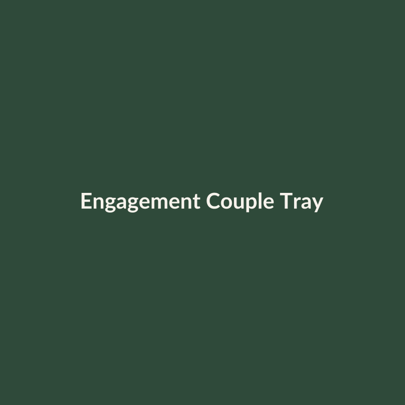 Engagement Couple Tray – Dolce Fiore gift hamper