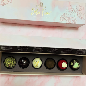 Flavours of the world chocolate truffles - 6 pcs